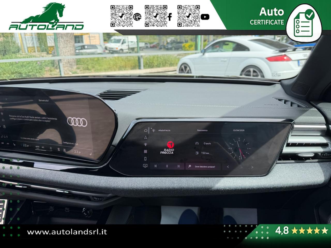 Audi A5 2.0 Tdi 204cv s-tronic S-Line Iva det 3 Schermi