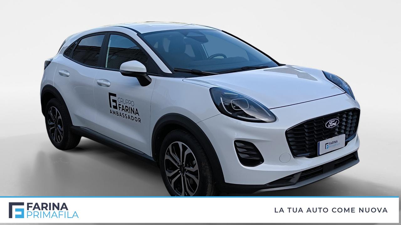 FORD Puma Titanium 1.0 EcoBoost Hybrid 125CVTrasmissione manuale a 6 rapporti Trazione anteriore