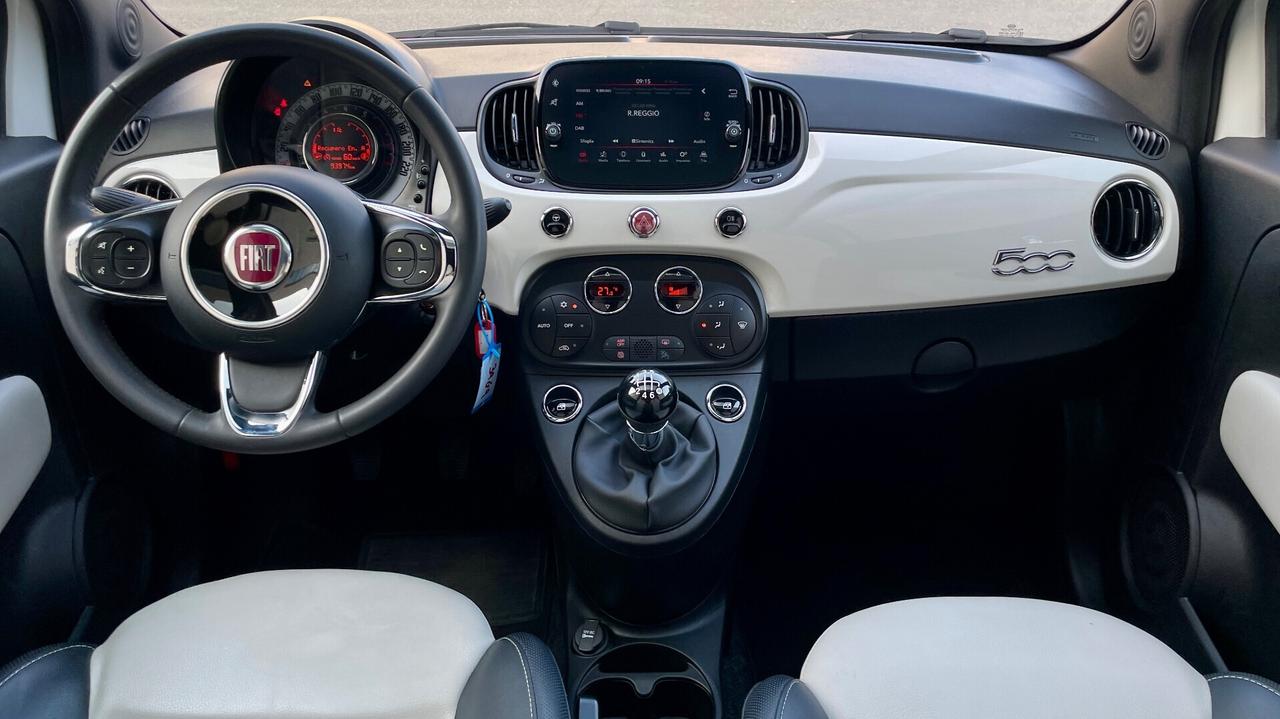 FIAT 500 1.0 HYBRID DOLCEVITA 69CV - TETTO, PELLE, NEOPATENTATI