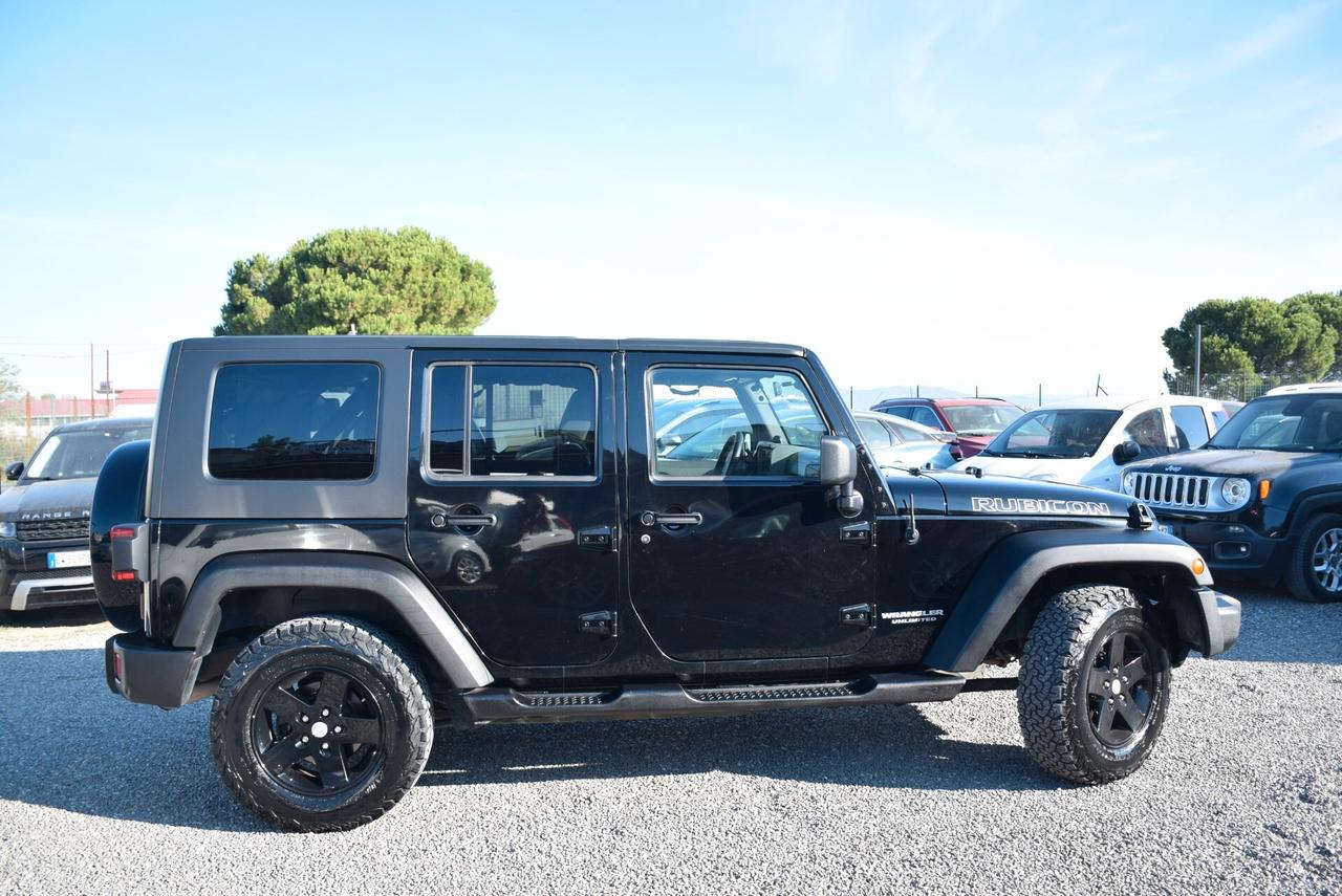 Jeep Wrangler 4X4 Unlimited 2.8 CRD Rubicon Autom. MOTORE NUOVO - GANCIO - FULL