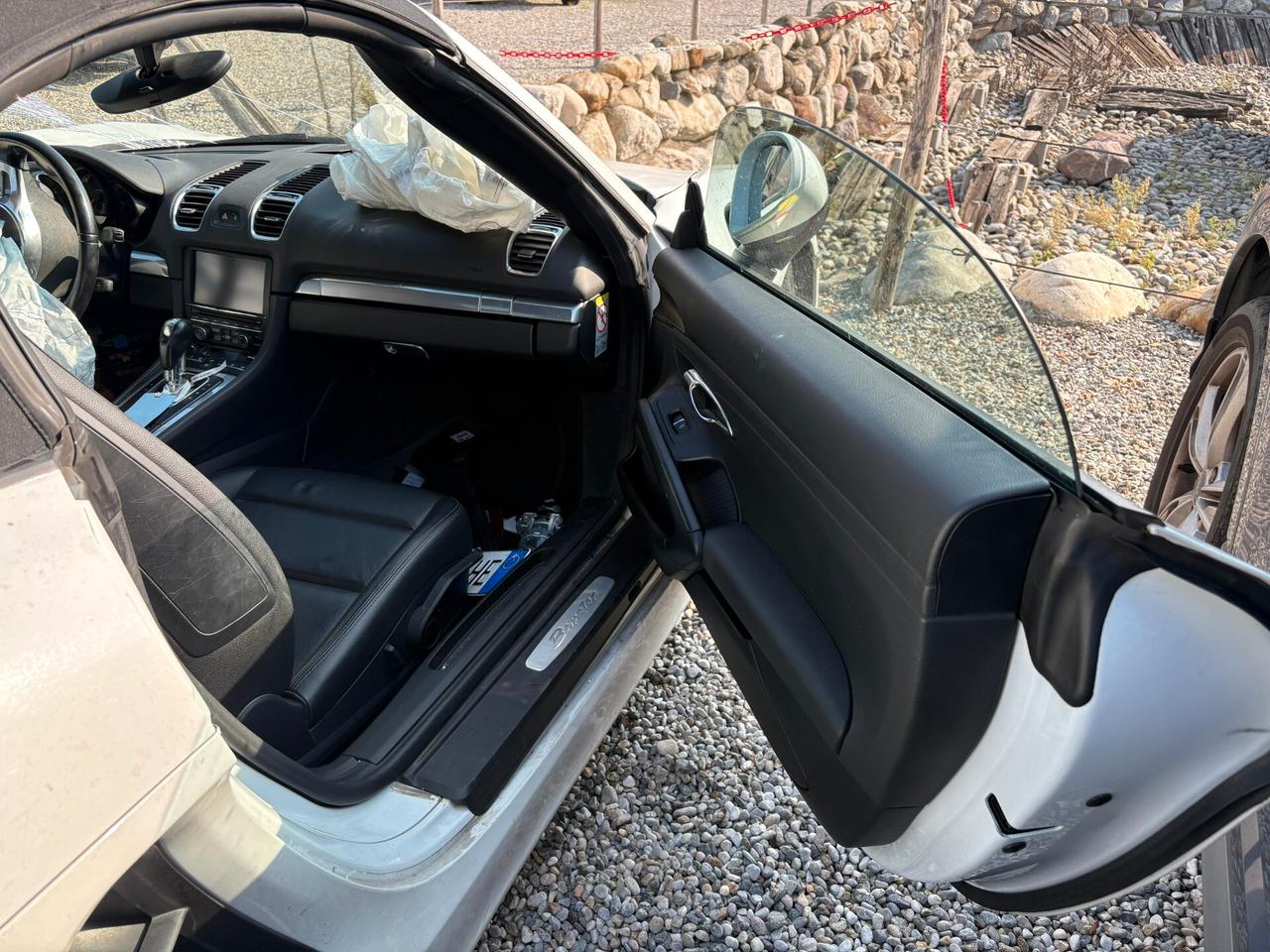 Porsche Boxster 2.7 incidentata