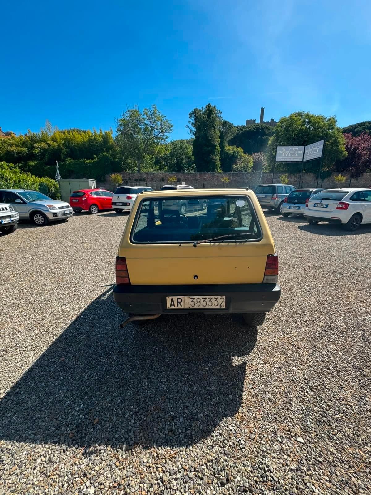 Fiat Panda 1000 4x4 TESTATA E DISTRIBUZIONE RIFATTI A 150.000 KM.
