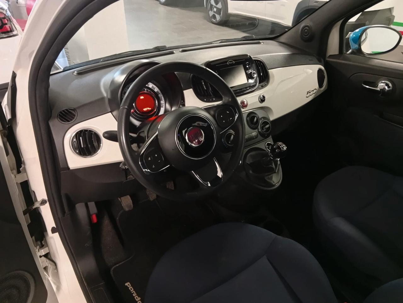 Fiat 500 1.0 Hybrid Red