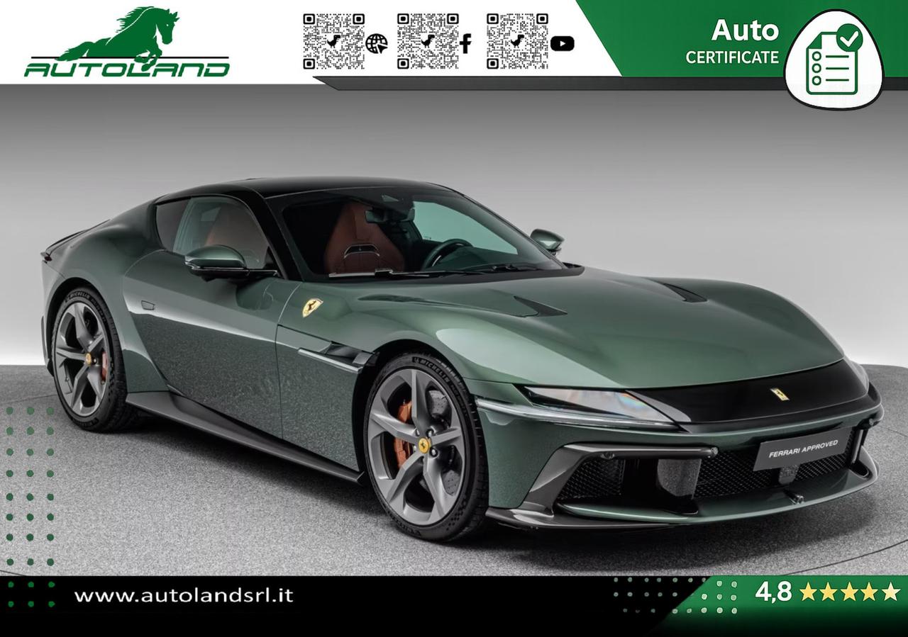 Ferrari 12Cilindri 6.5 V12 dct*Poss Leasing*Consegna 30giorni