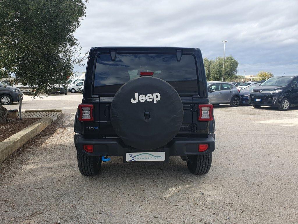 Jeep Wrangler Unlimited 2.0 380cv PHEV ATX 4xe Sahara Km0