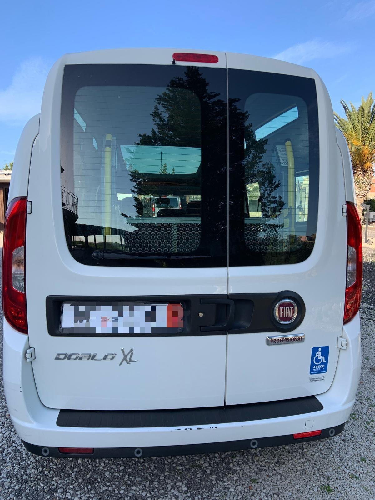 FIAT DOBLO MAX DISABILI PEDANA SEDIA A ROTELLE