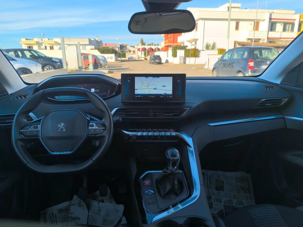 PEUGEOT 3008 1.5 HDI 130cv 11/2021 UNICO PROPRIETARIO NAV/SENS.ANT/POST