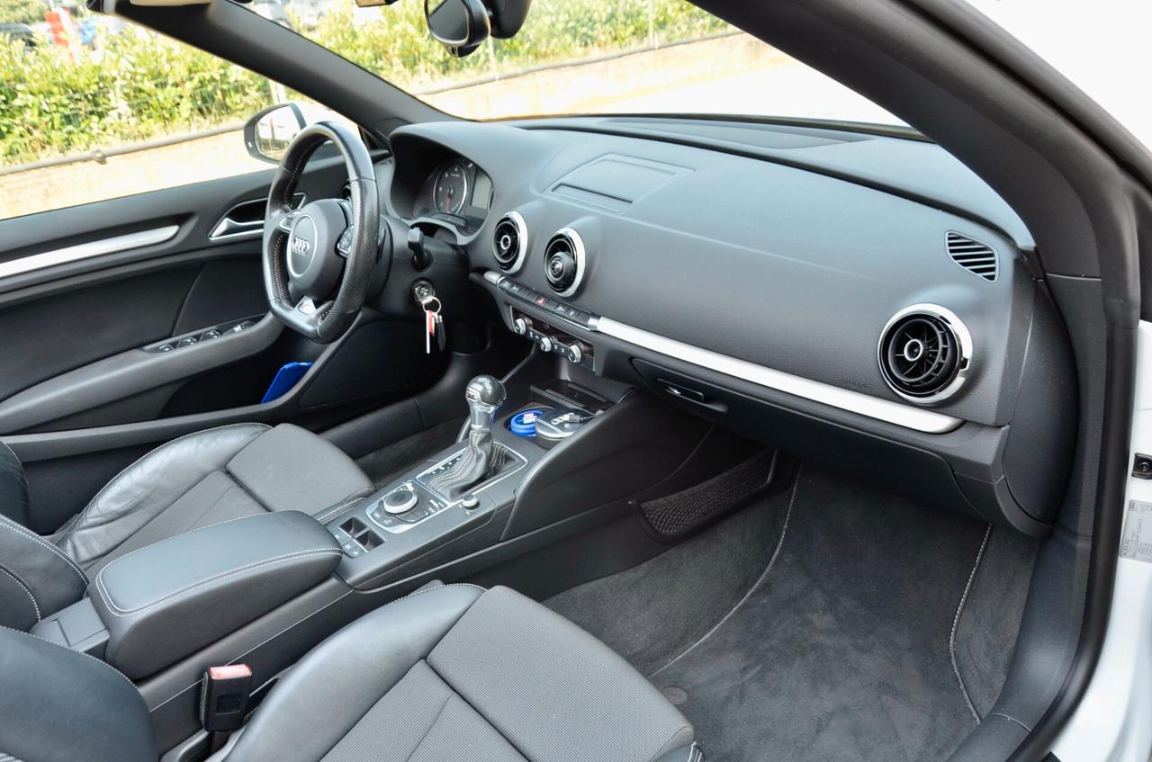 AUDI A3 CABRIO 2.0 TDI S-LINE INT+EXT 150cv S-TRONIC, UNICO UTILIZZATORE, UFF ITALIANA, EURO 6B, XENO, FRANGIVENTO, NAVI, PERMUTE
