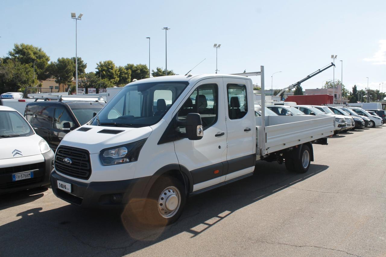 FORD TRANSIT 2.0 TDCI 130 CV DOPPIA CABINA CASSONE DA 4.30 MT
