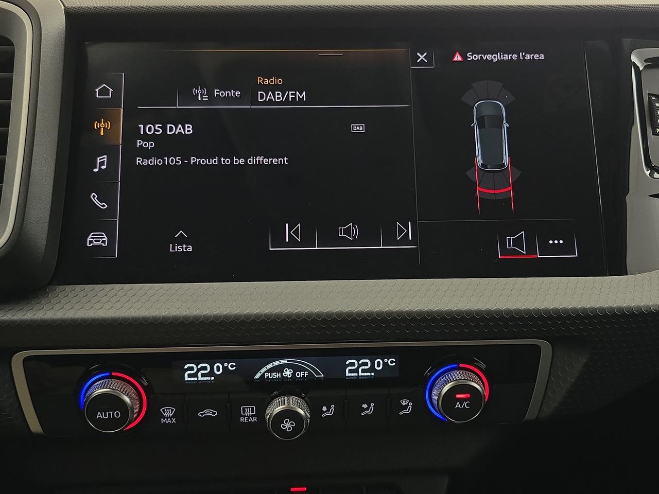Audi A1 allstreet 30 1.0 tfsi admired 110cv s tronic