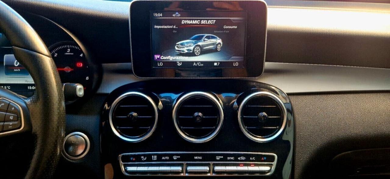 Mercedes GLC Coupè 220d 170Cv 4Matic Sport-02/2017