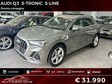Audi Q3 35 TDI S tronic S line edition FINANZIABILE