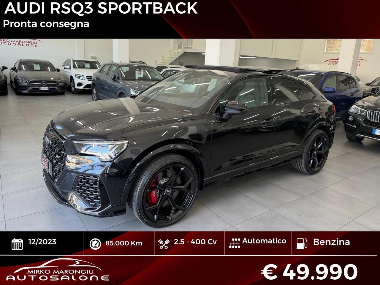 Audi RSQ3 Sportback 400cv FINANZIABILE