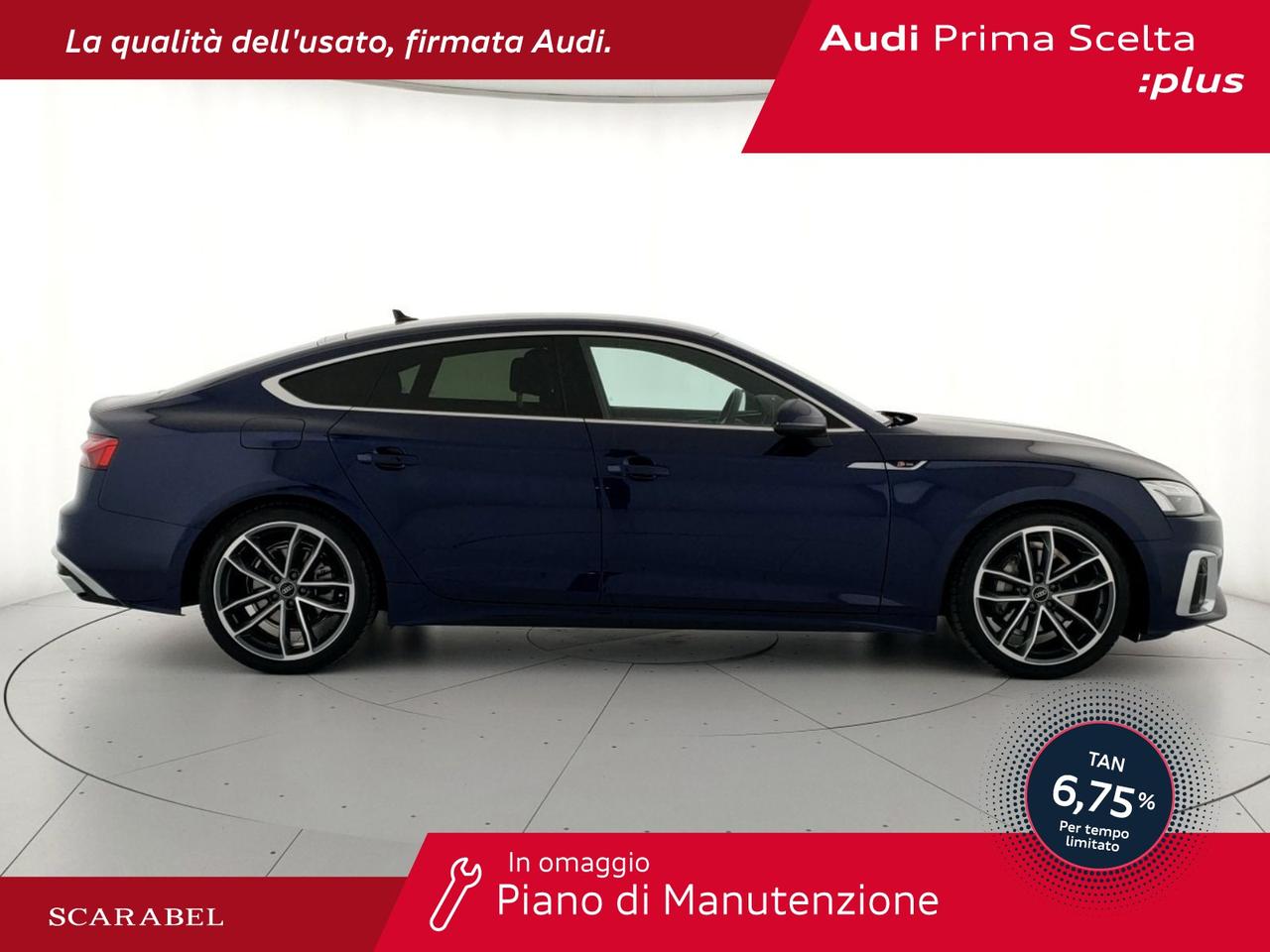 Audi A5 sportback 40 2.0 tdi mhev s line edition quattro 204cv s-tronic