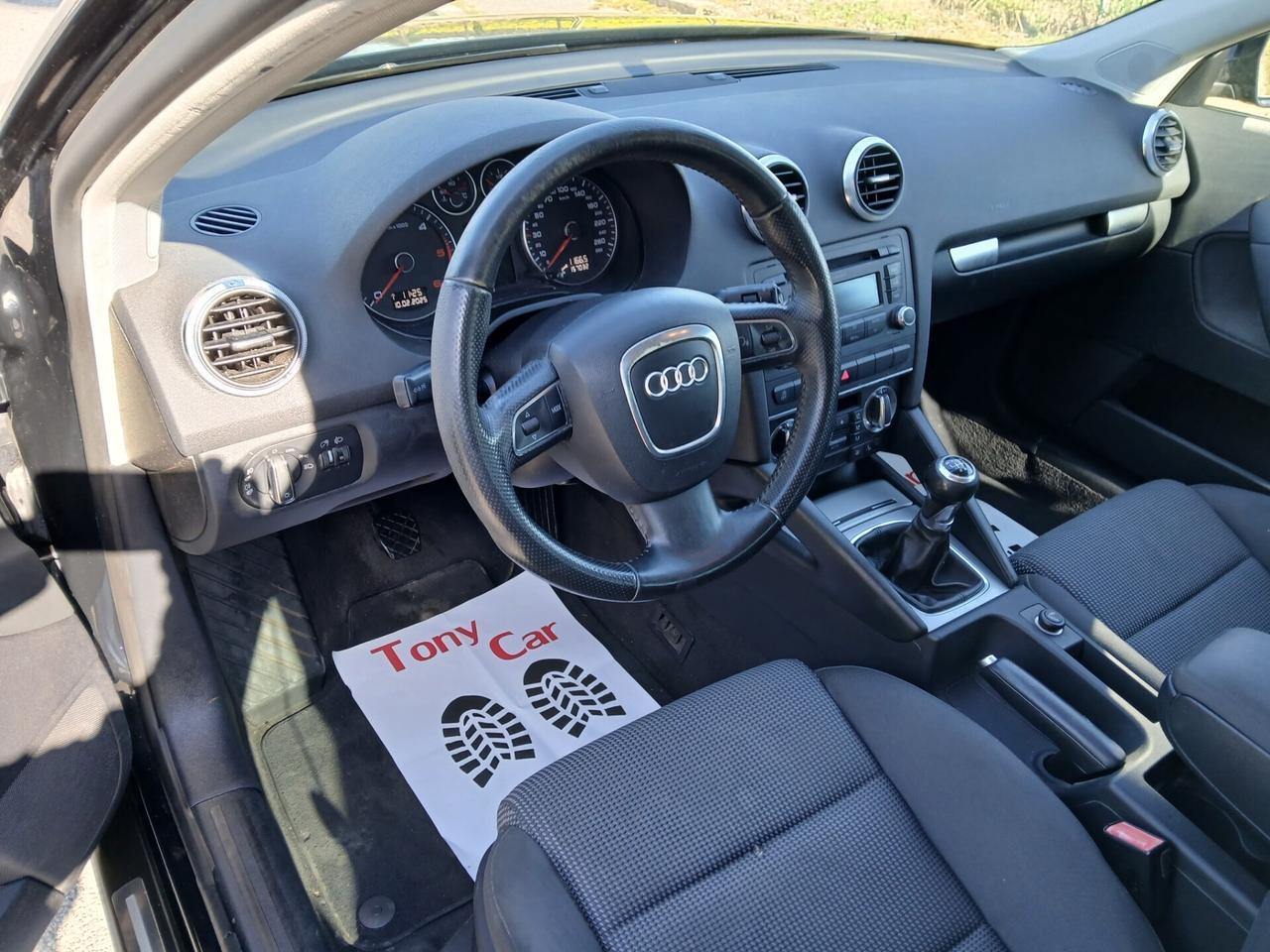 Audi A3 SPB 1.6 TDI 105 CV CR Ambition Nuovissima