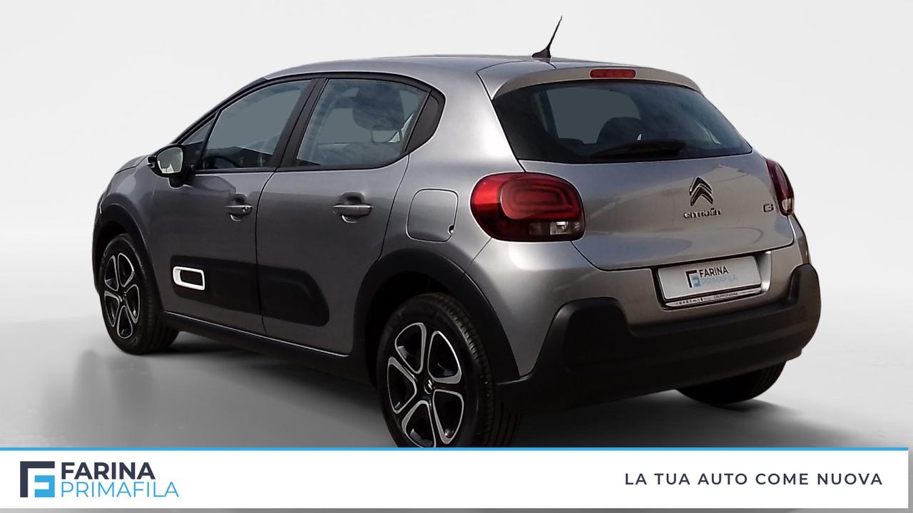CITROEN C3 1.2 puretech Plus s&s 83cv neopatentati