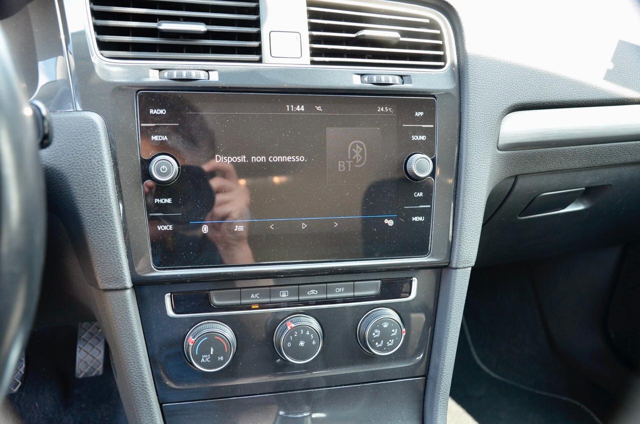 VOLKSWAGEN GOLF 5p 1.5 TGI BUSINESS 130cv, UNICOUTILIZZATORE, UFF ITALIANA, EURO 6D, APPLE ANDROID, PERMUTE