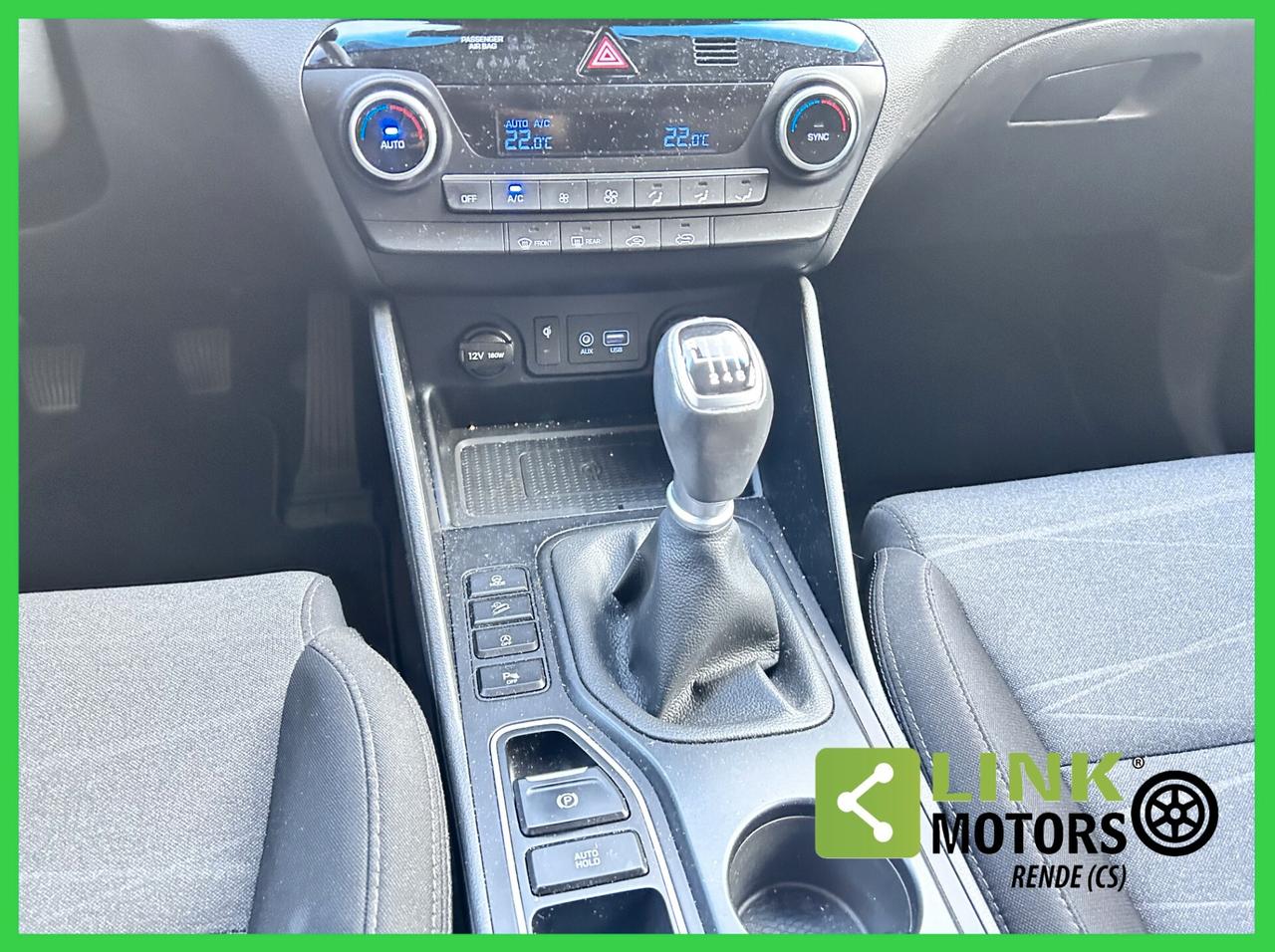 Hyundai Tucson 1.6 CRDi 116cv Unico Propr. 04/2019