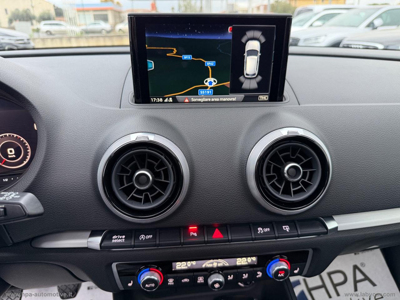 AUDI A3 SPORTBACK 2.0TDI Sport quattro VIRTUAL LED NAVI TETTO QUATTRO