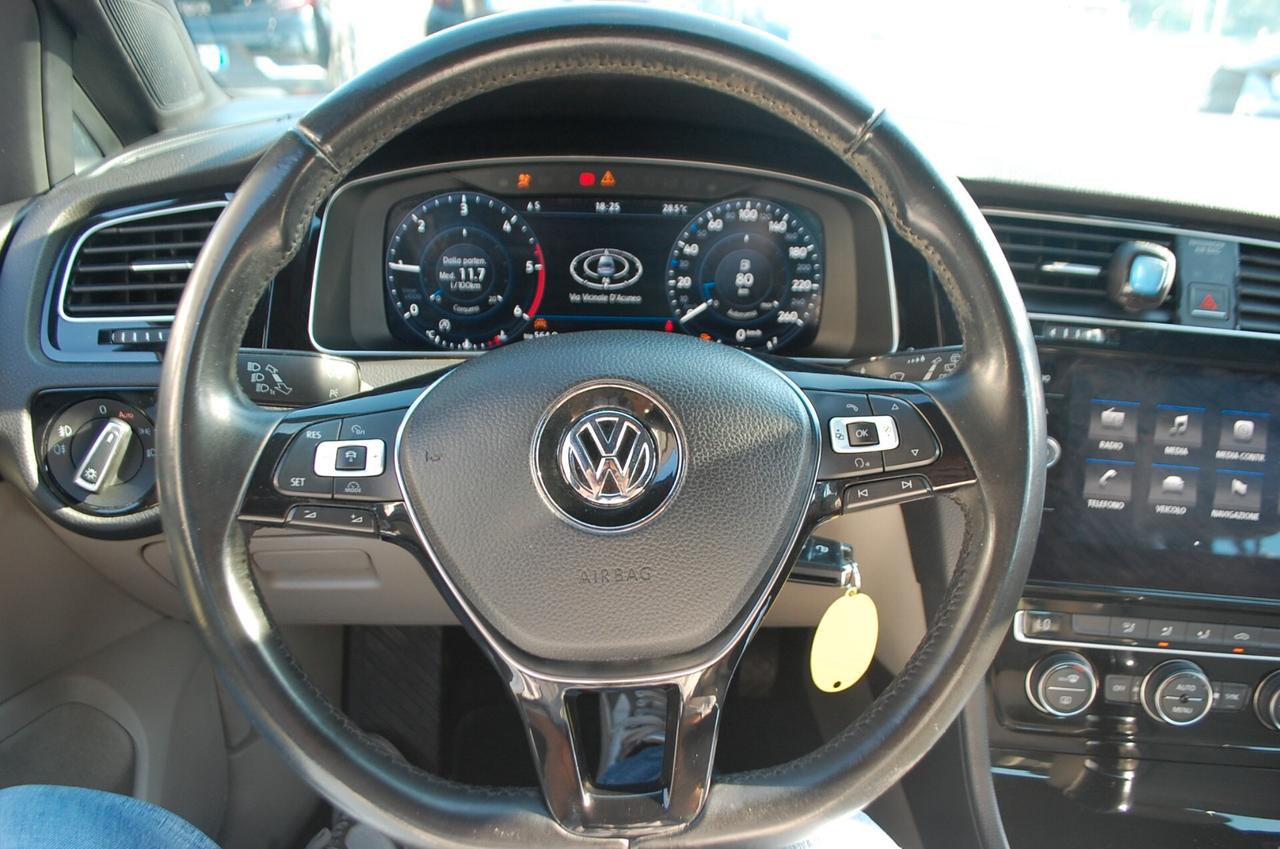 Volkswagen Golf 5p 1.6 tdi Highline 115CV Uff Italy Navi Clima USB