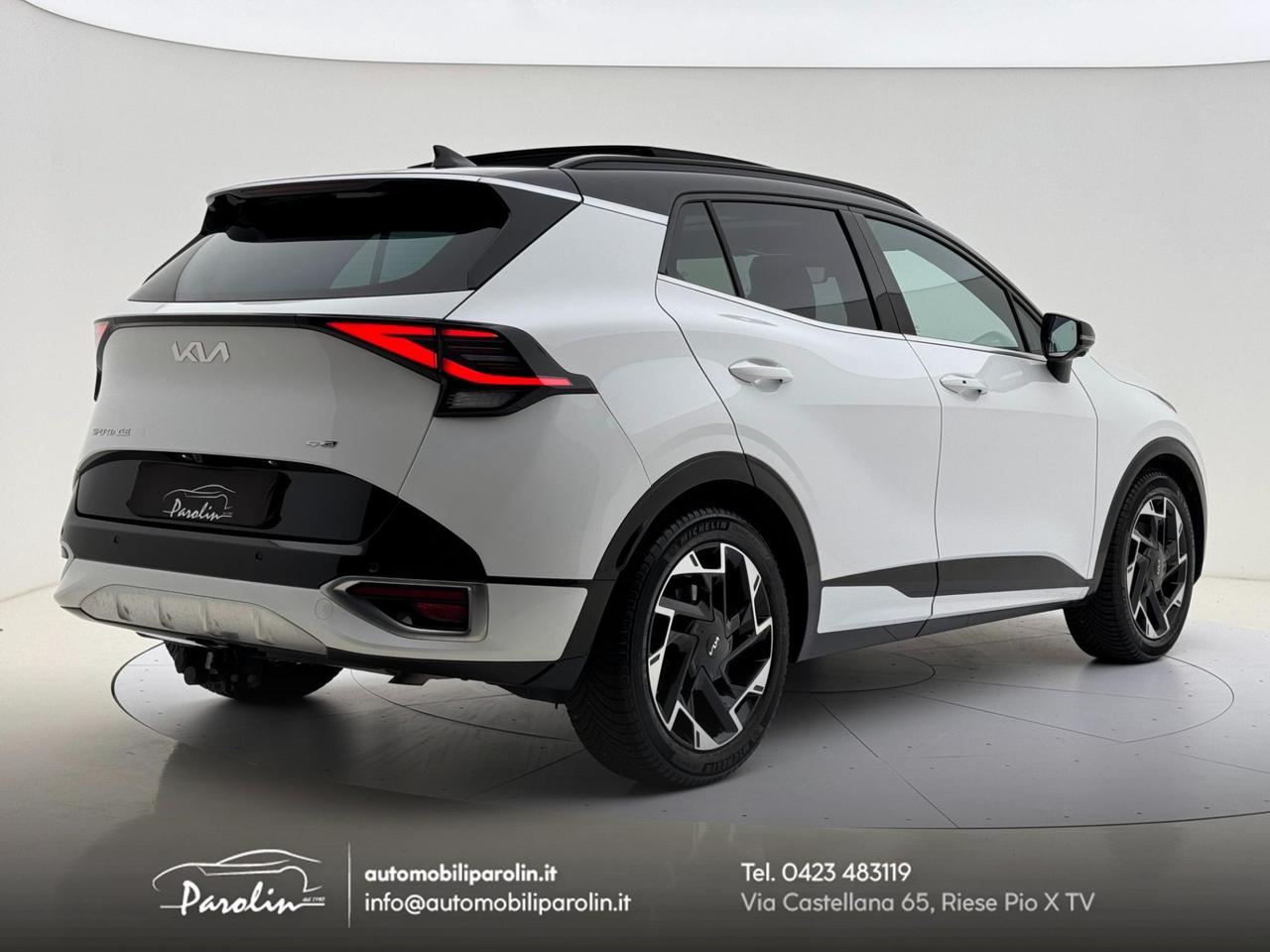 Kia Sportage 1.6 crdi mhev GT-line Plus awd dct Tetto-Gancio traino