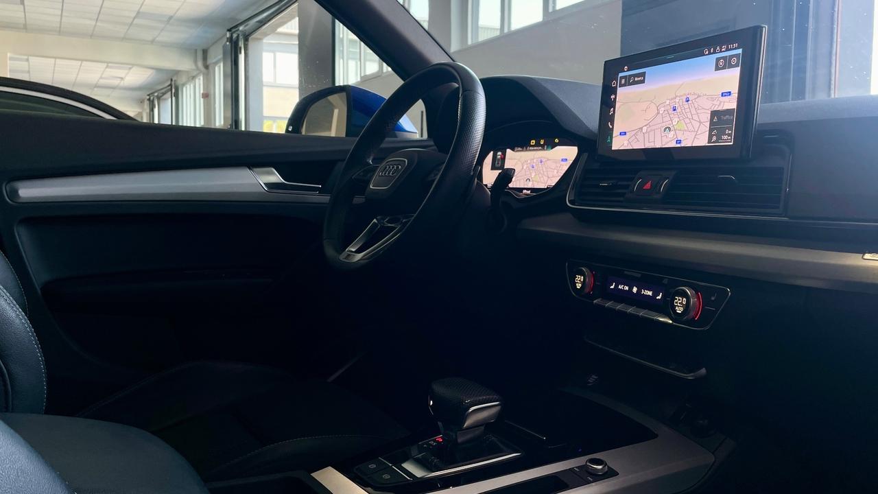 AUDI Q5 QUATTRO 40 2.0 S-LINE S-TRONIC 204 CV - VIRTUAL COCKPIT, PELLE, FULL LED