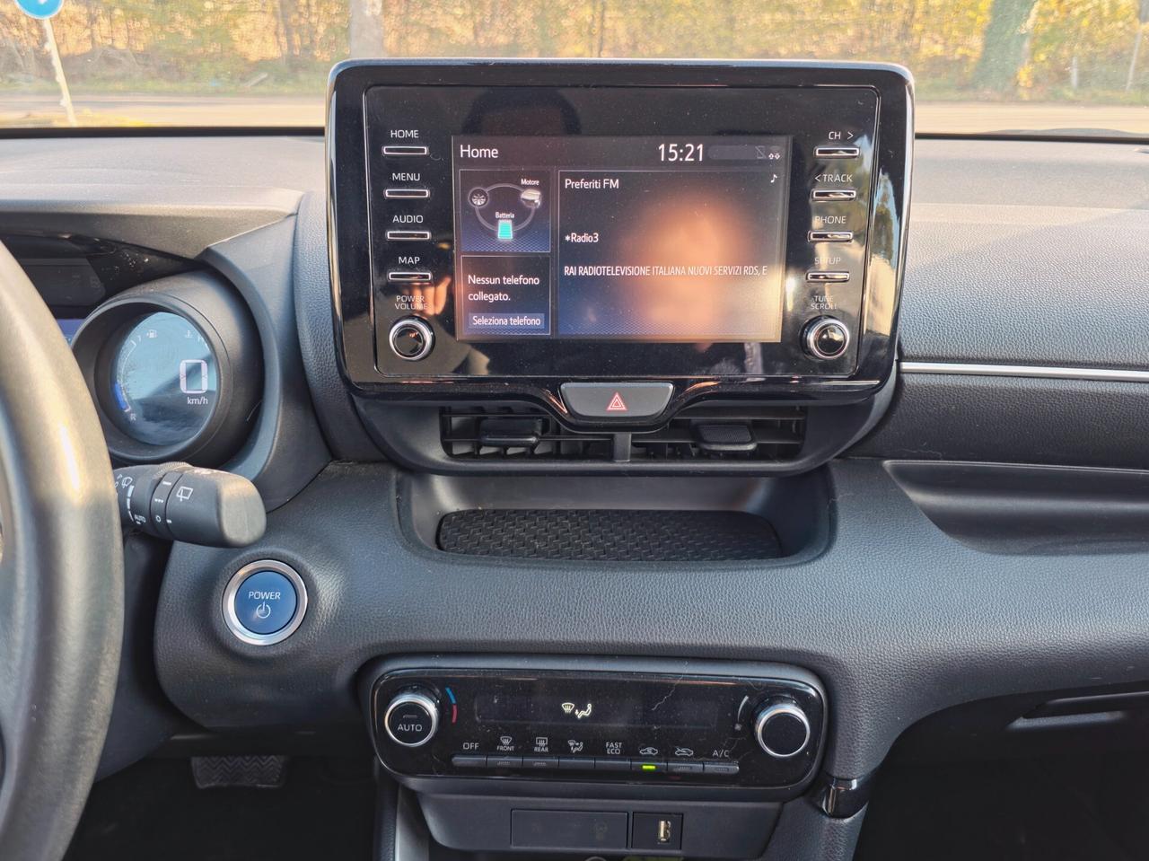 Toyota Yaris 1.5 Hybrid 5 porte Business 2021-E6 Automatico NEO