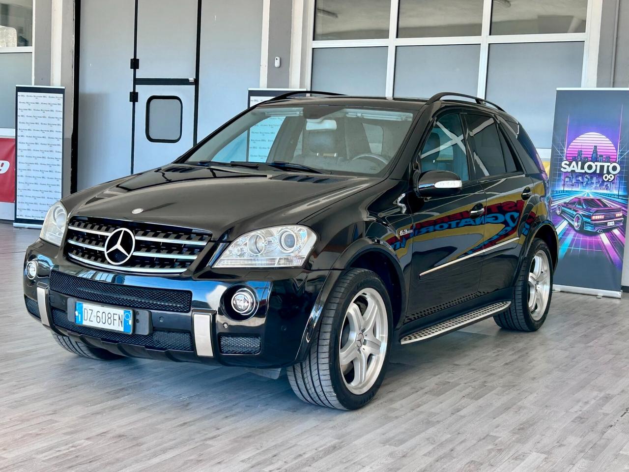 Mercedes-benz ML 63 AMG *DA COLLEZIONE*70.000KM*UNICO PROPRIETARIO*ITA*TAGLIANDATA*GARANTITA*DOPPIO TRENO GOMME*