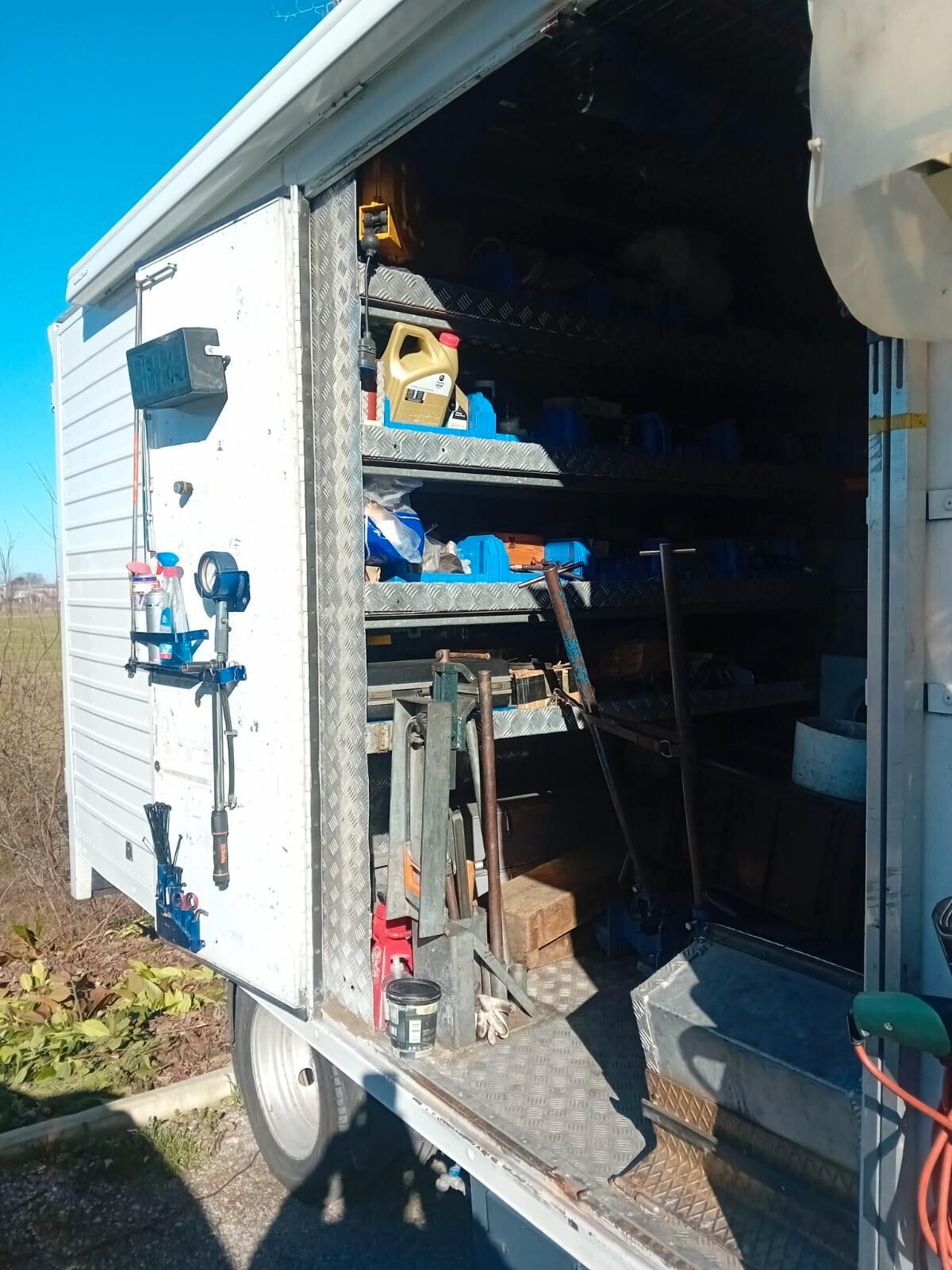 Iveco Daily FURGONE IN ALLUMINNIO ASSISTENZA AUTO DA CORSA EX ABART