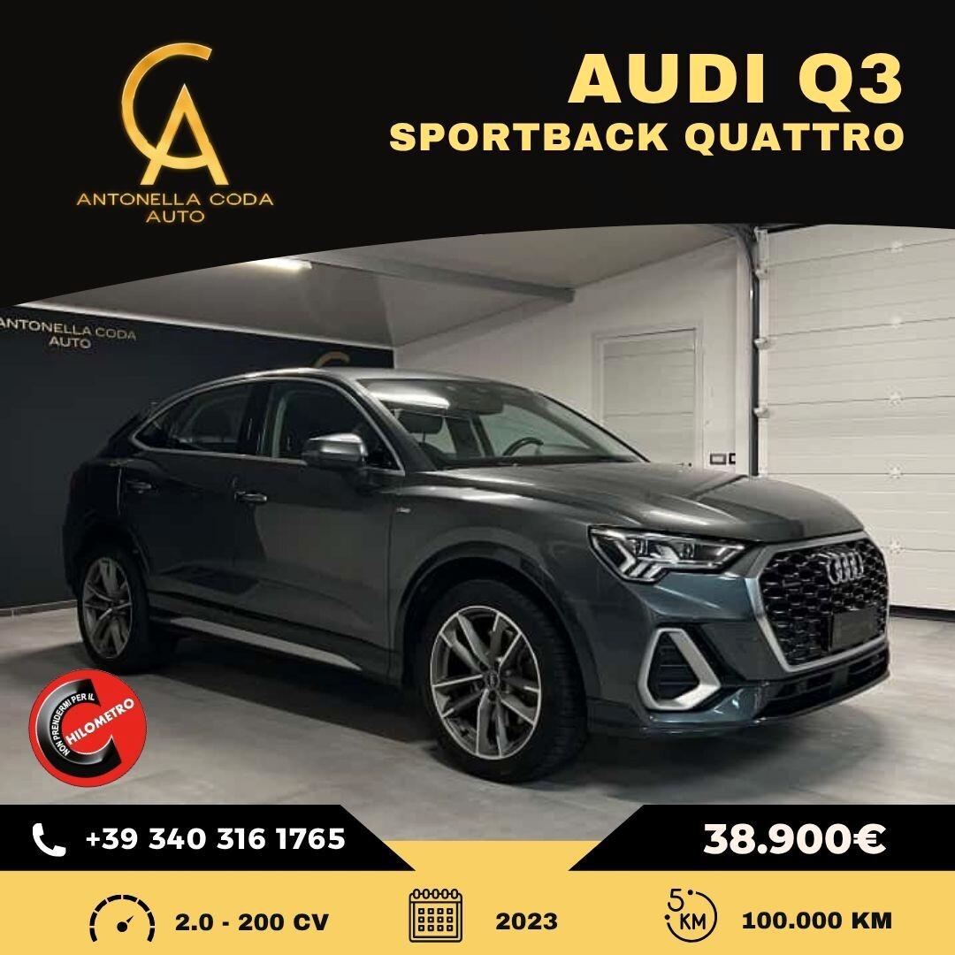 Audi Q3 40 TDI sportback quattro S tronic line edition