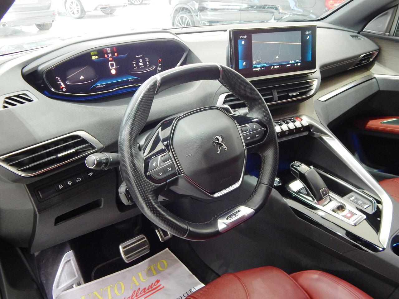 Peugeot 3008 1.5 bluehdi GT Pack S&S NAVI-PELLE ROSSA-PARK-LED-KAMERA
