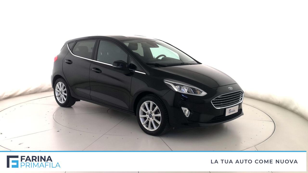 FORD Fiesta VII 2017 5p - Fiesta 5p 1.0 ecoboost Titanium 100cv