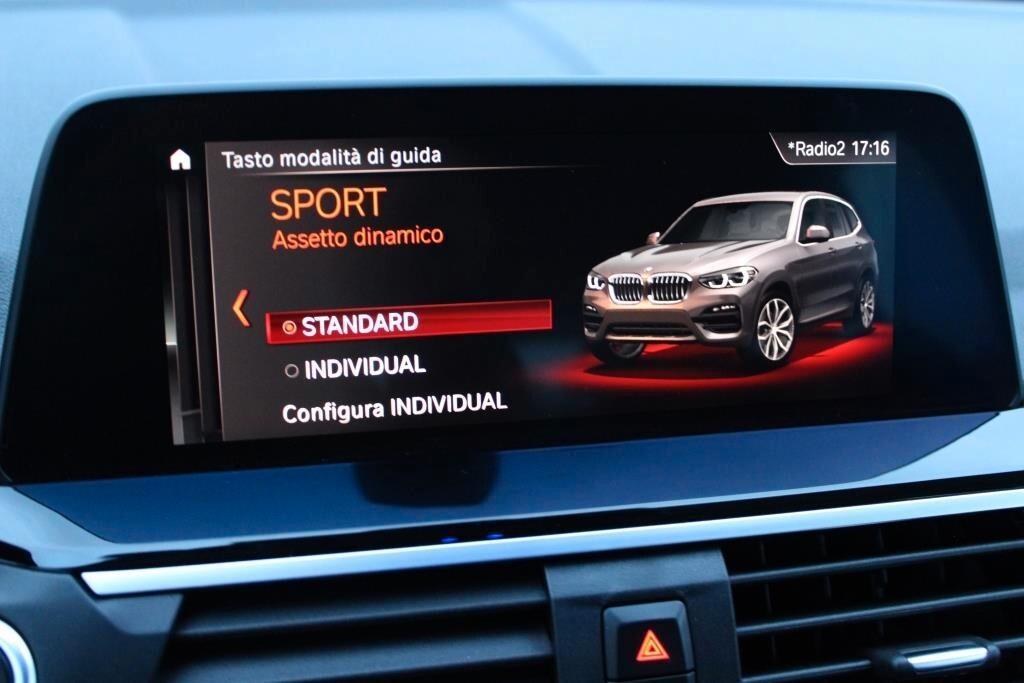 BMW X3 sDrive 18d xLine *Pelle *Luci Ambiente