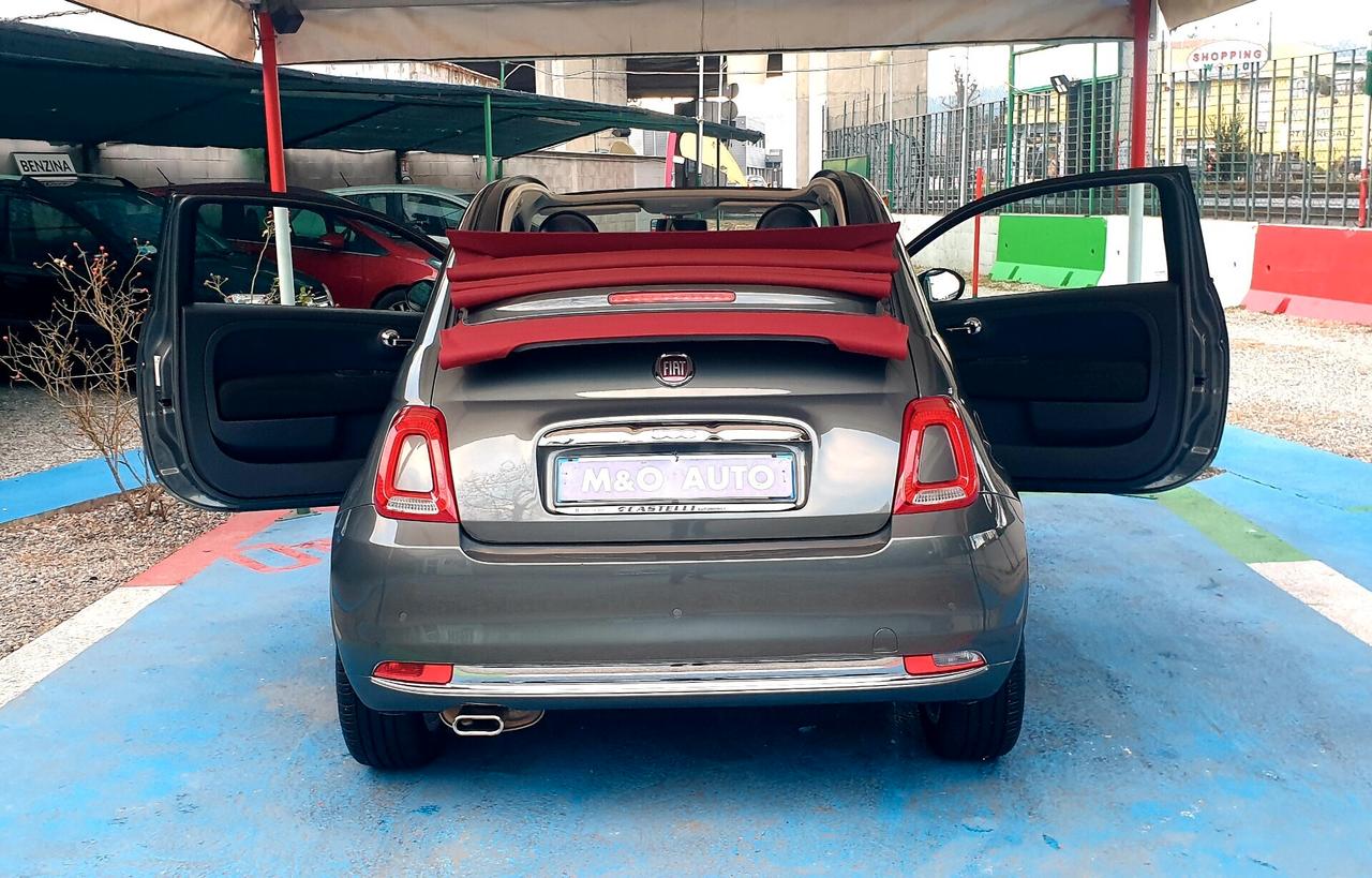 FIAT 500C 1.2BENZINA CABRIO EURO 6 OK NEOPATENTATI