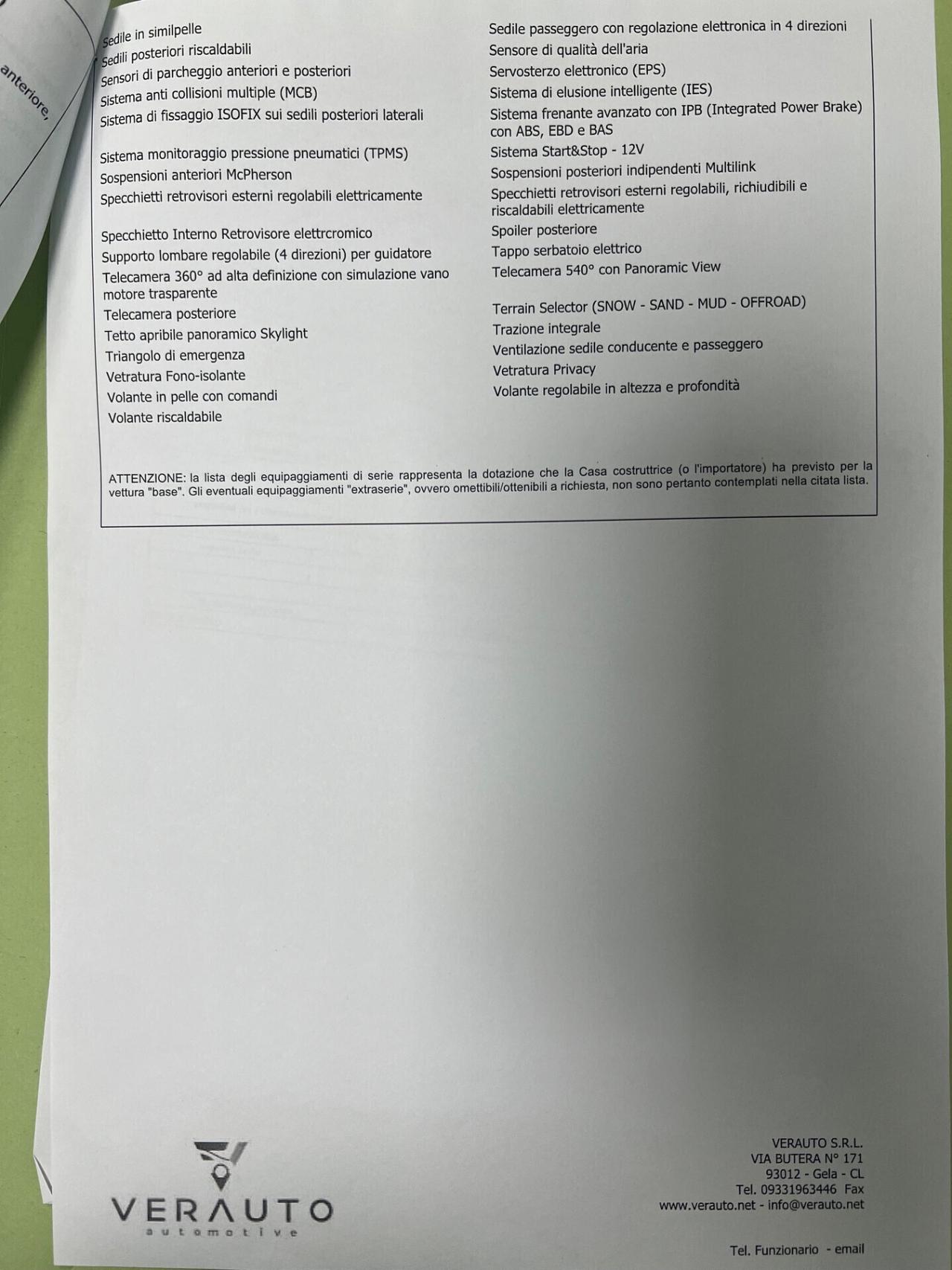 Jaecoo 7 1.6 TGDI 147 CV 4WD Exclusive possibilità noleggio no scoring