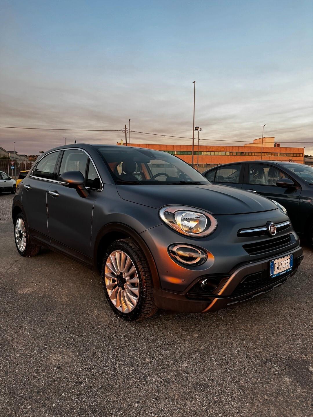 Fiat 500X 1.3 Mjt 95CV Cross blu opaco tetto apribile