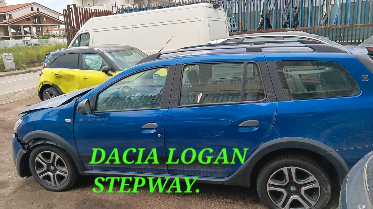 Dacia Logan stepway incidentata sinistrata mondialcars