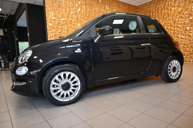 FIAT 500C 1.0 HYBRID DOLCEVITA PELLE/TESS.CARPLAY 15"CRUISE!