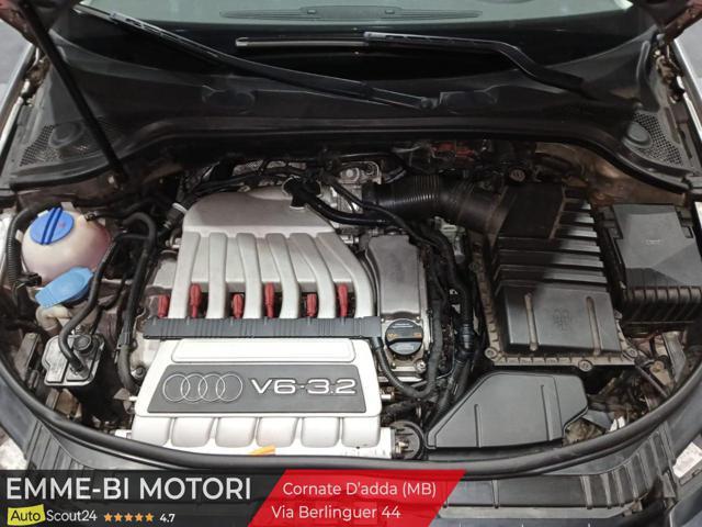 AUDI A3 3.2 V6 quattro S tronic LEGGERE DESCRIZIONE