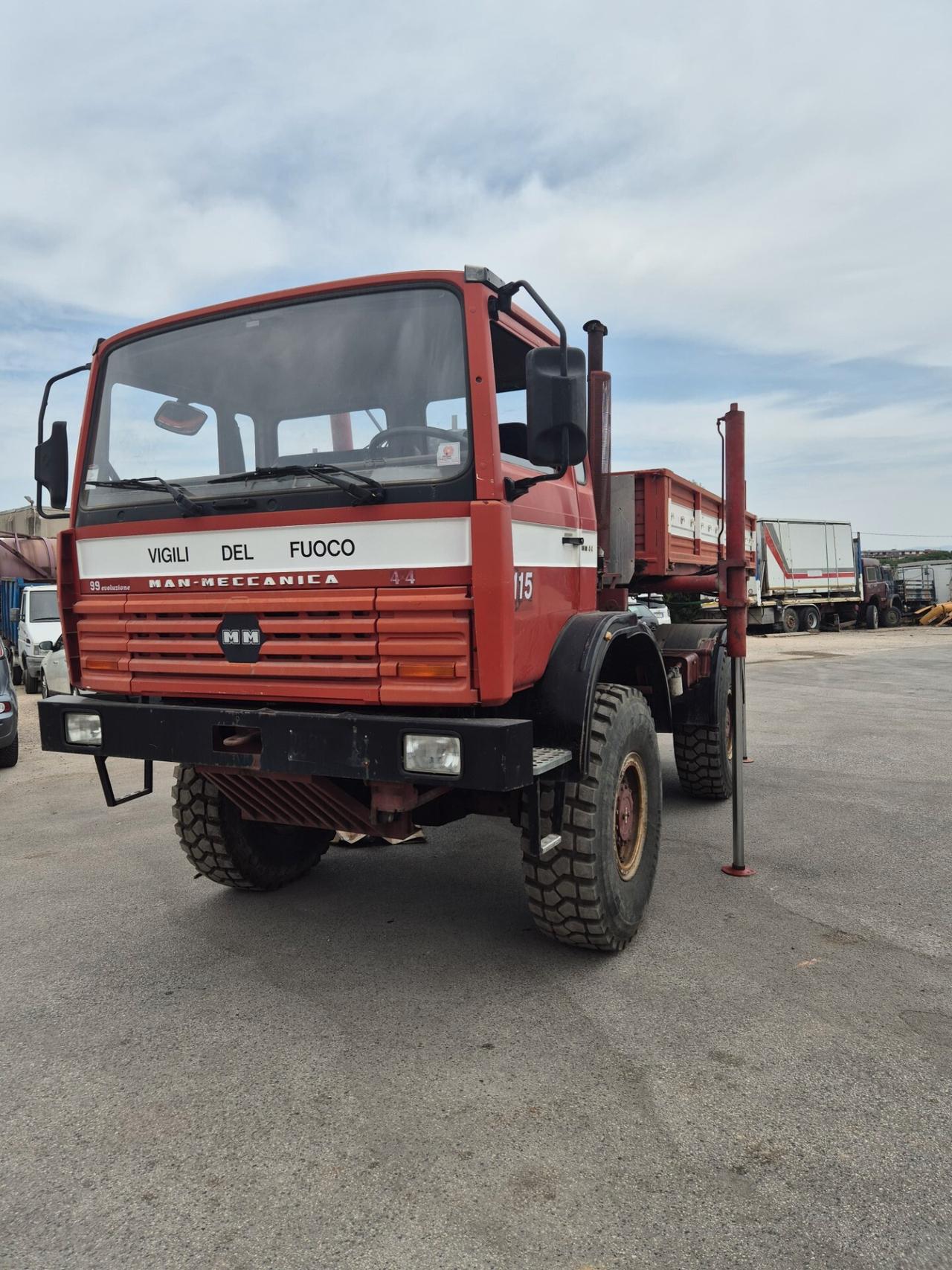 Man Meccanica 4x4 Cassone intercambiabile