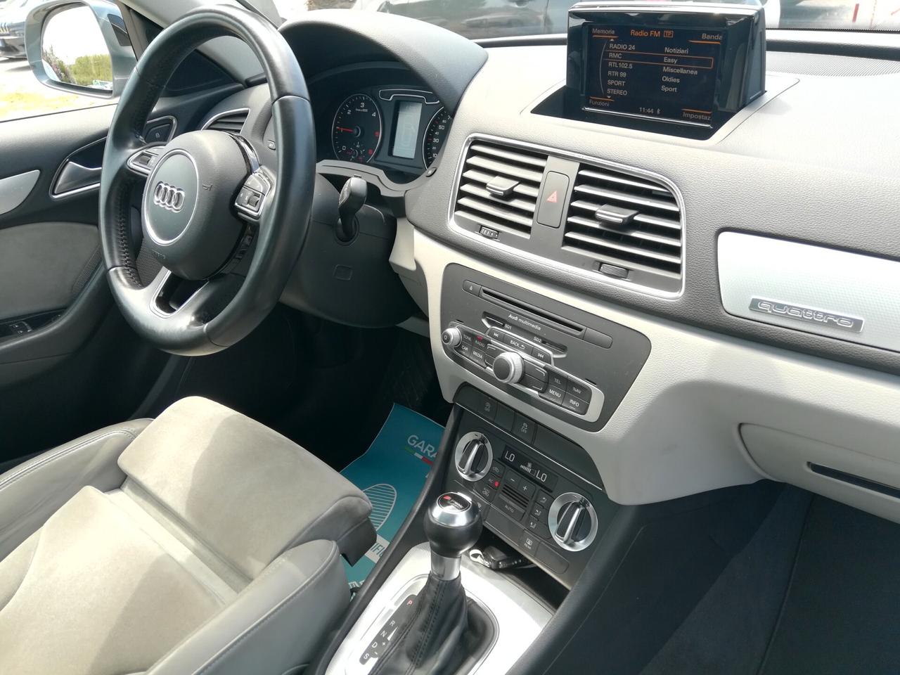 AUDI - Q3 - 2.0 TDI 177CV quattro S tronic - UNIPRO. - FINANZIABILE - PERMUTE