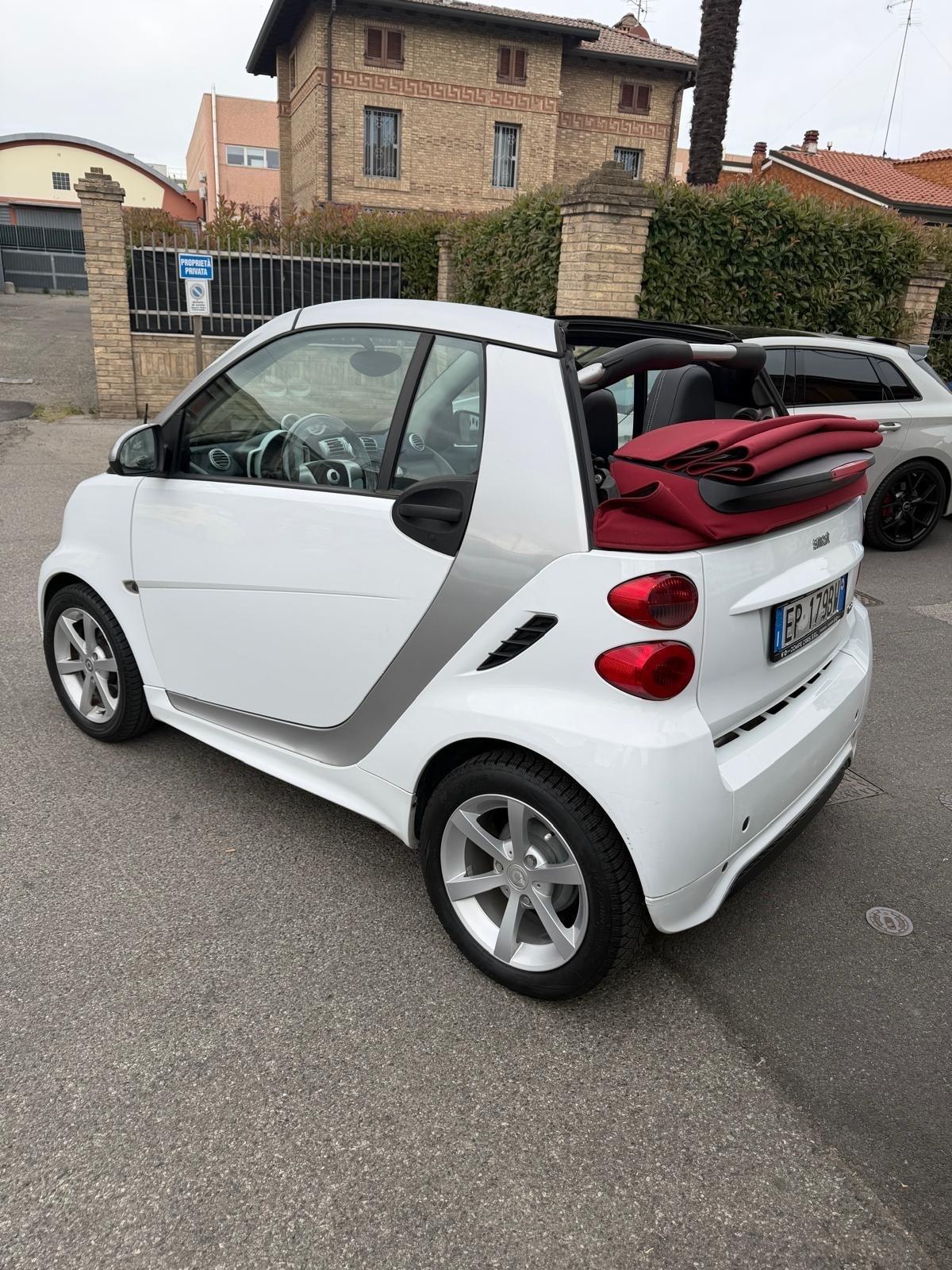 Smart 451 benzina 71cv 52kw neo patentato servosterzo cabrio