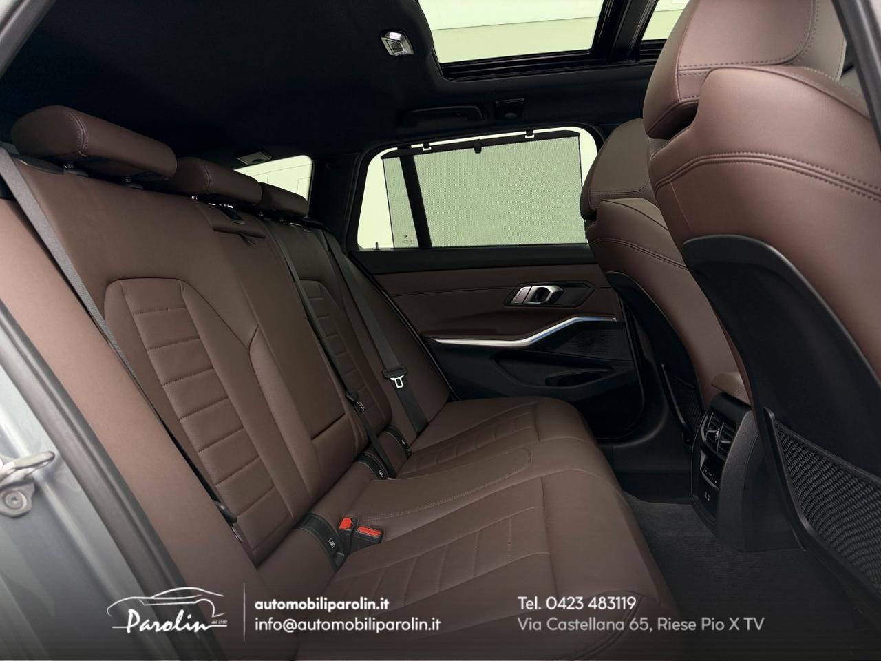 BMW 330 d Touring 48V xDrive Msport Tetto-AssettoAdattivo-Pelle-Black pack