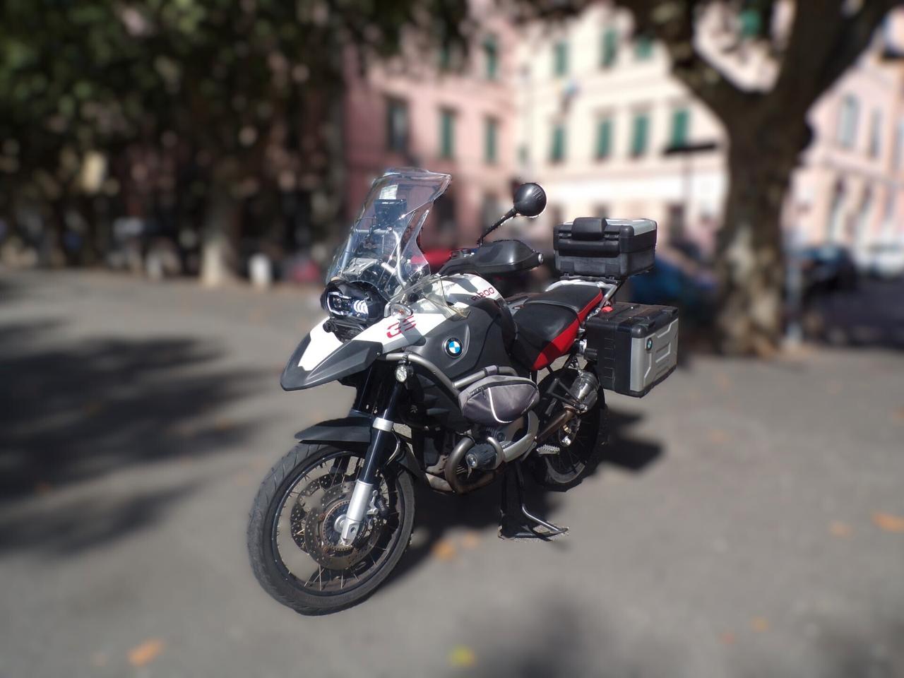 Bmw R 1200 GS Adventure DAKAR | TRIS BORSE ORIGINALI FARO ANT. A LED NAVI 4 FARETTI PROFONDITA'
