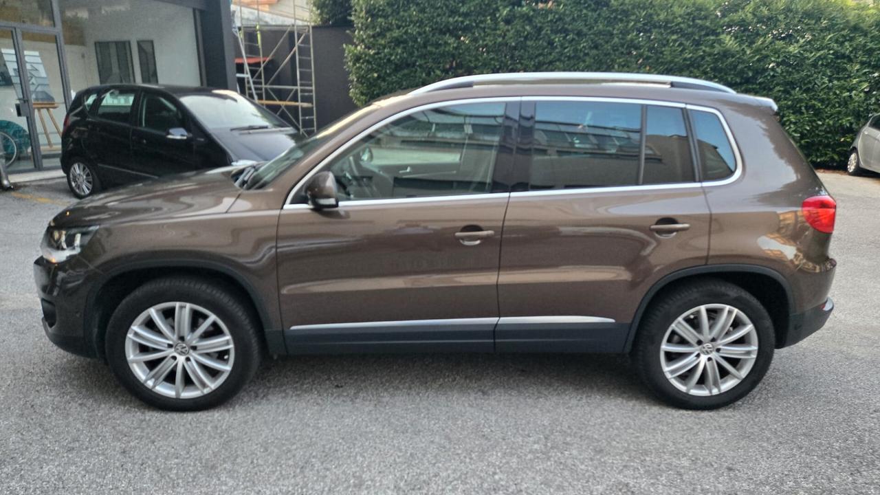 Volkswagen Tiguan 2.0 TDI 140 CV 4MOTION Gancio Traino