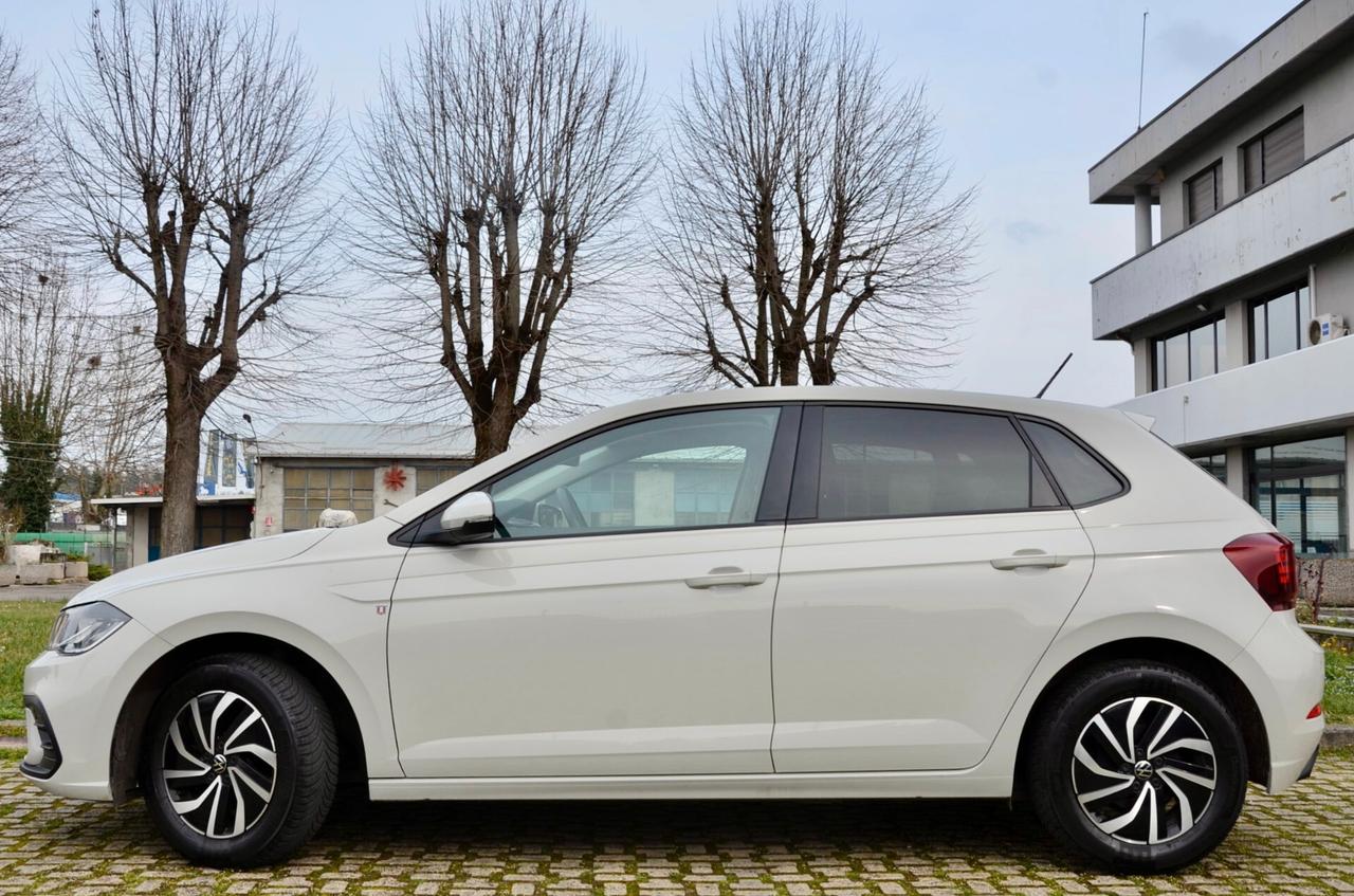 VOLKSWAGEN POLO 1.0 TSI LIFE 95cv, PREZZO REALE, UNICO UTILIZZATORE, UFF ITALIANA, FARI LED, APPLE ANDROID, EURO 6D, PERMUTE