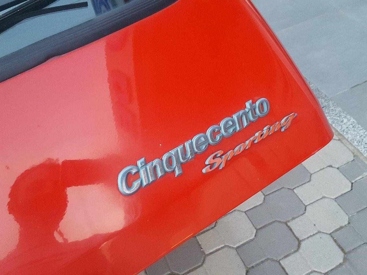 Fiat Cinquecento 1.1i cat * SPORTING * ORIGINALE