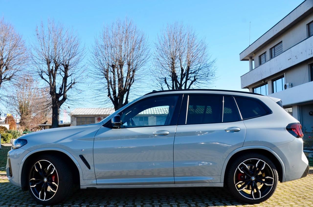 BMW X3 XDRIVE M40d MHEV 48V 340cv AUTO, GARANZIA UFF BMW, SERVICE BMW, UFF ITALIANA, TETTO, MBRAKES, FARI FULL LED, RETROCAMERA, 21", PERMUTE