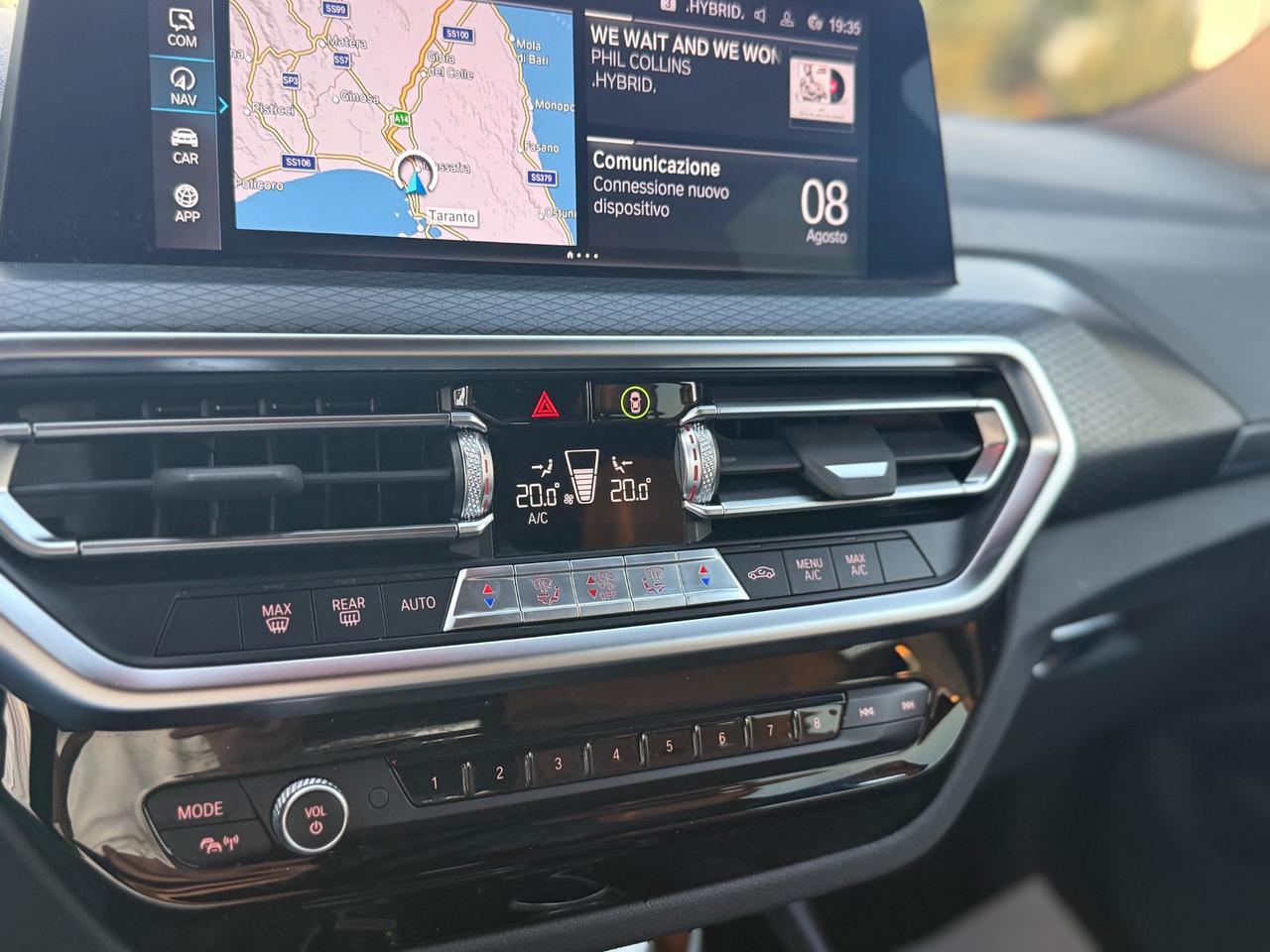 Bmw X3 xDrive20d 48V Msport My 2022 Total Black