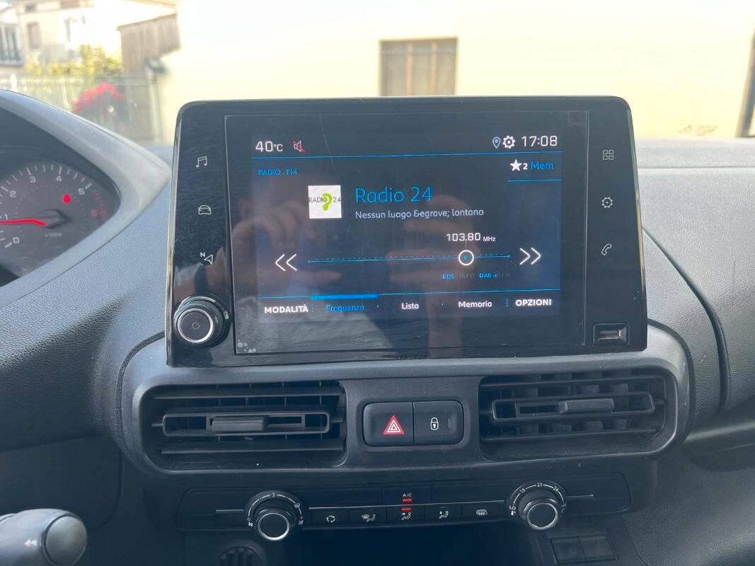 Peugeot Partner 1.5 Bluehdi 100 Cv Furgone